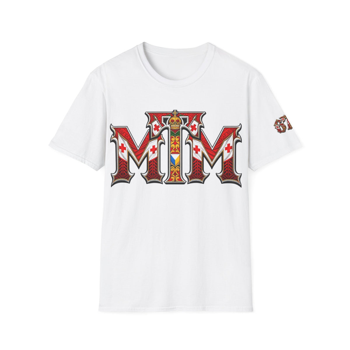 T-Shirt — Tonga Coat of Arms Graphic Tee (ʻOku Ke Tau Mate Mate?)