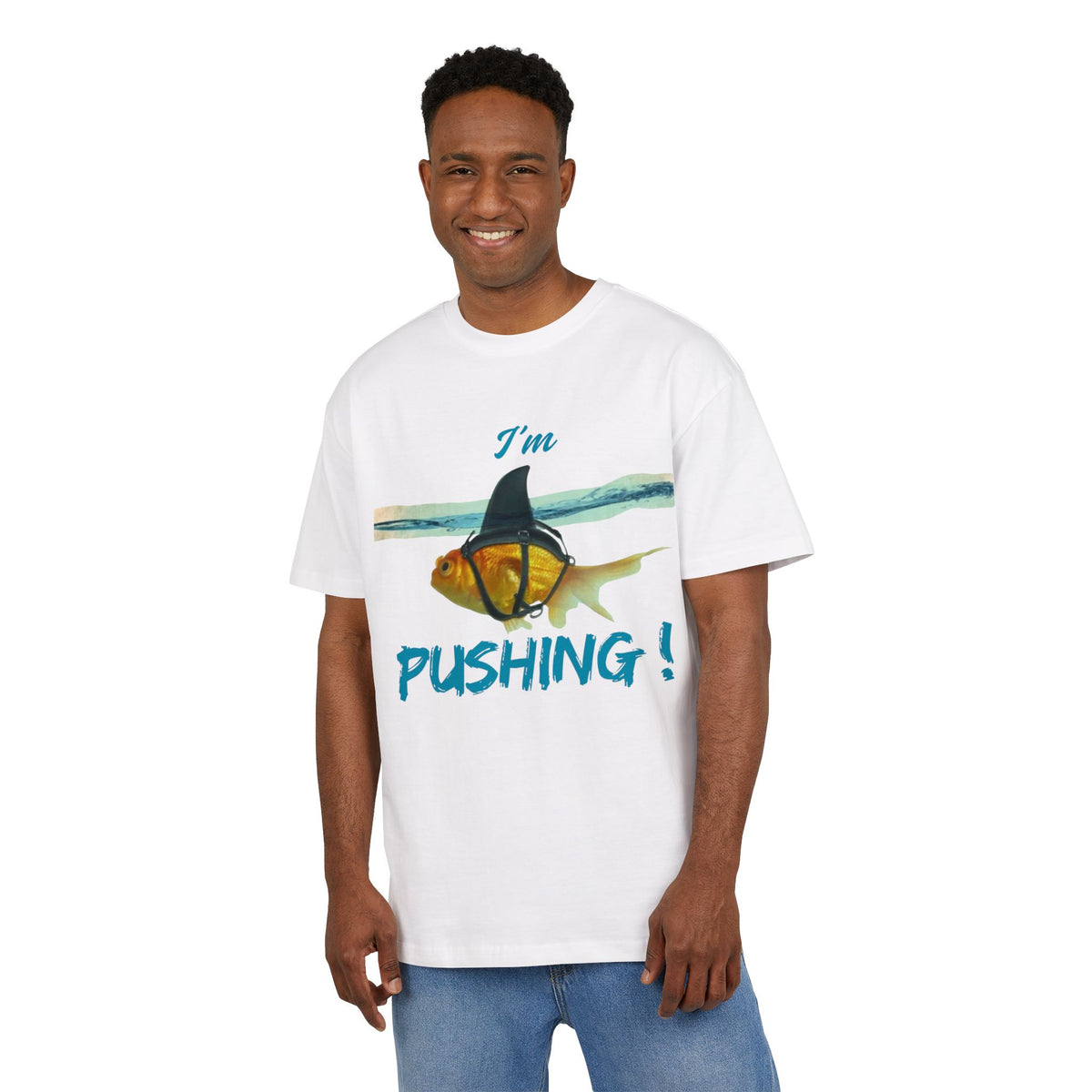 ‘I’m pushing’- Oversized Tshirt