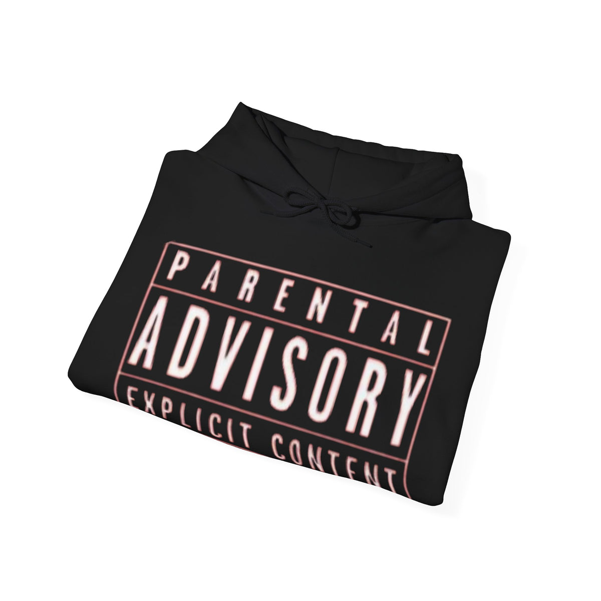 Parental Advisory "Explicit Content" Hoodie — Graphic Streetwear Pullover