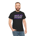 Solid Edge Concrete Australia T‑Shirt — Retro Purple Logo Tee