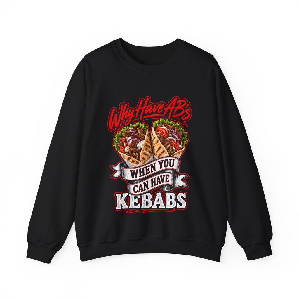 Epping Kebab jumper  – "Why Have Abs When You Can Have Kebabs" Comfort Pullover