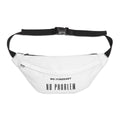 No Itinerary, No Problem Large Fanny Pack — Travel Waist Bag with 'No Itinerary' Print
