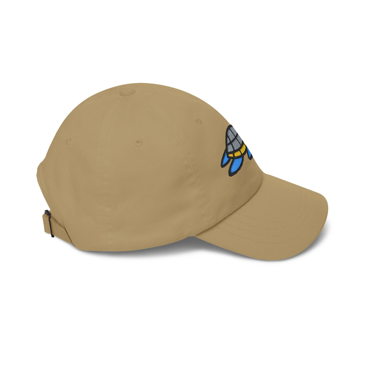 Turtle Embroidered Dad Cap