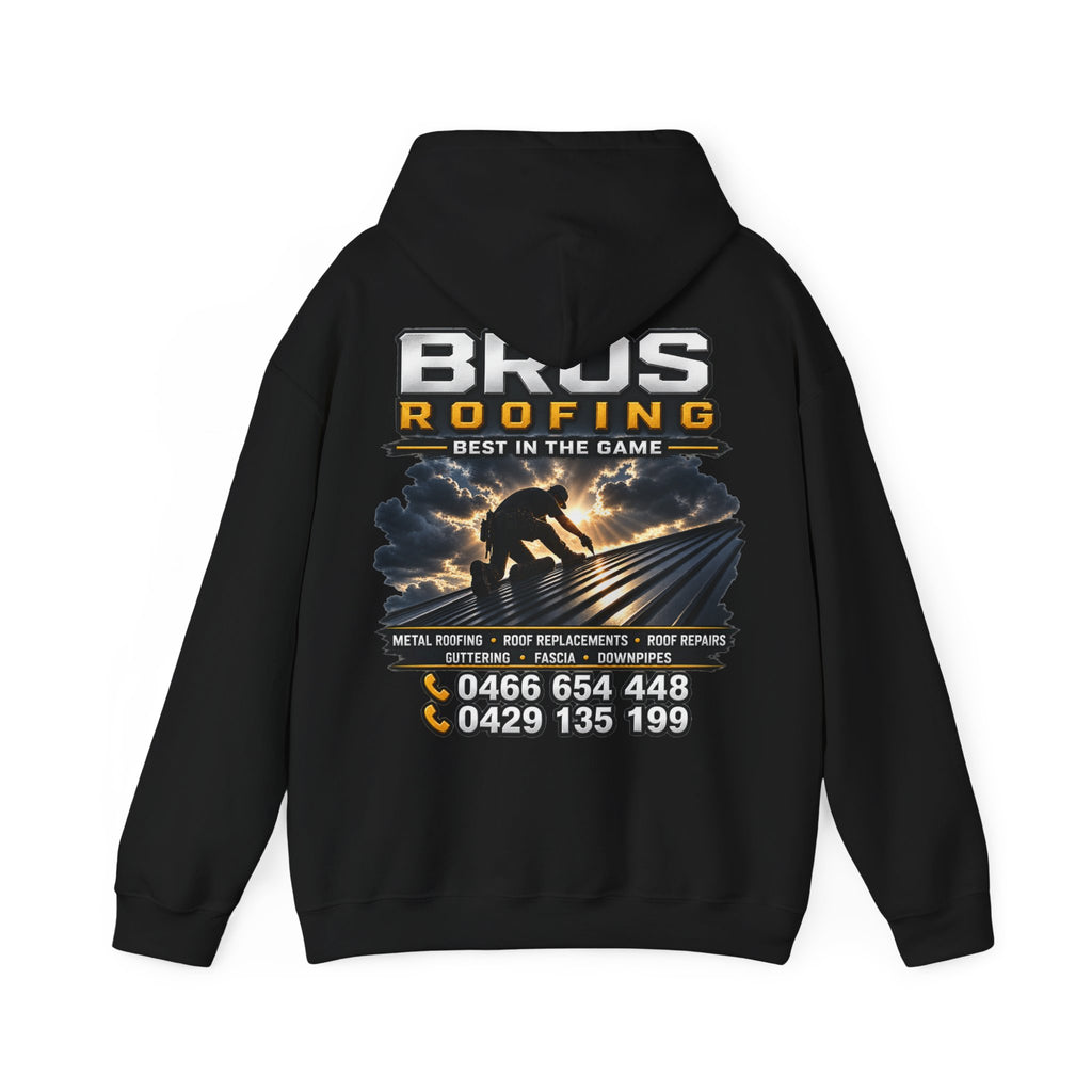 BROS Roofing Company Hoodie — Bros Roofing “Best in the Game” Workwear