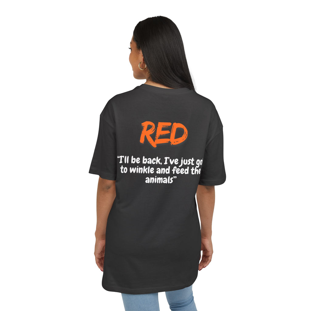 RED - Dark Colours - Oversized Tshirt 1